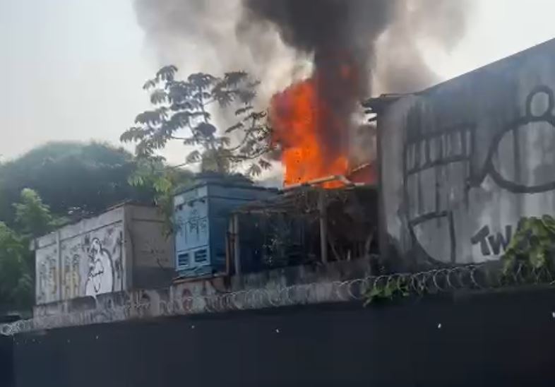 Fogo no Canecão - Reprodução: Redes Sociai